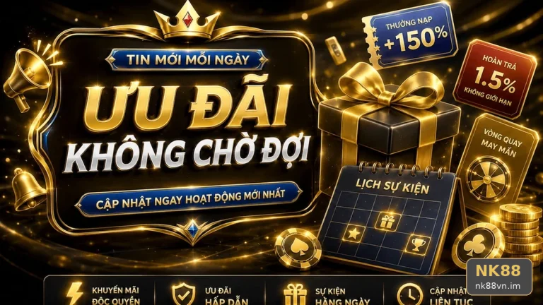 Nhầm mốc thời gian ưu đãi: Cách đối chiếu điều kiện nhận thưởng tại NK88